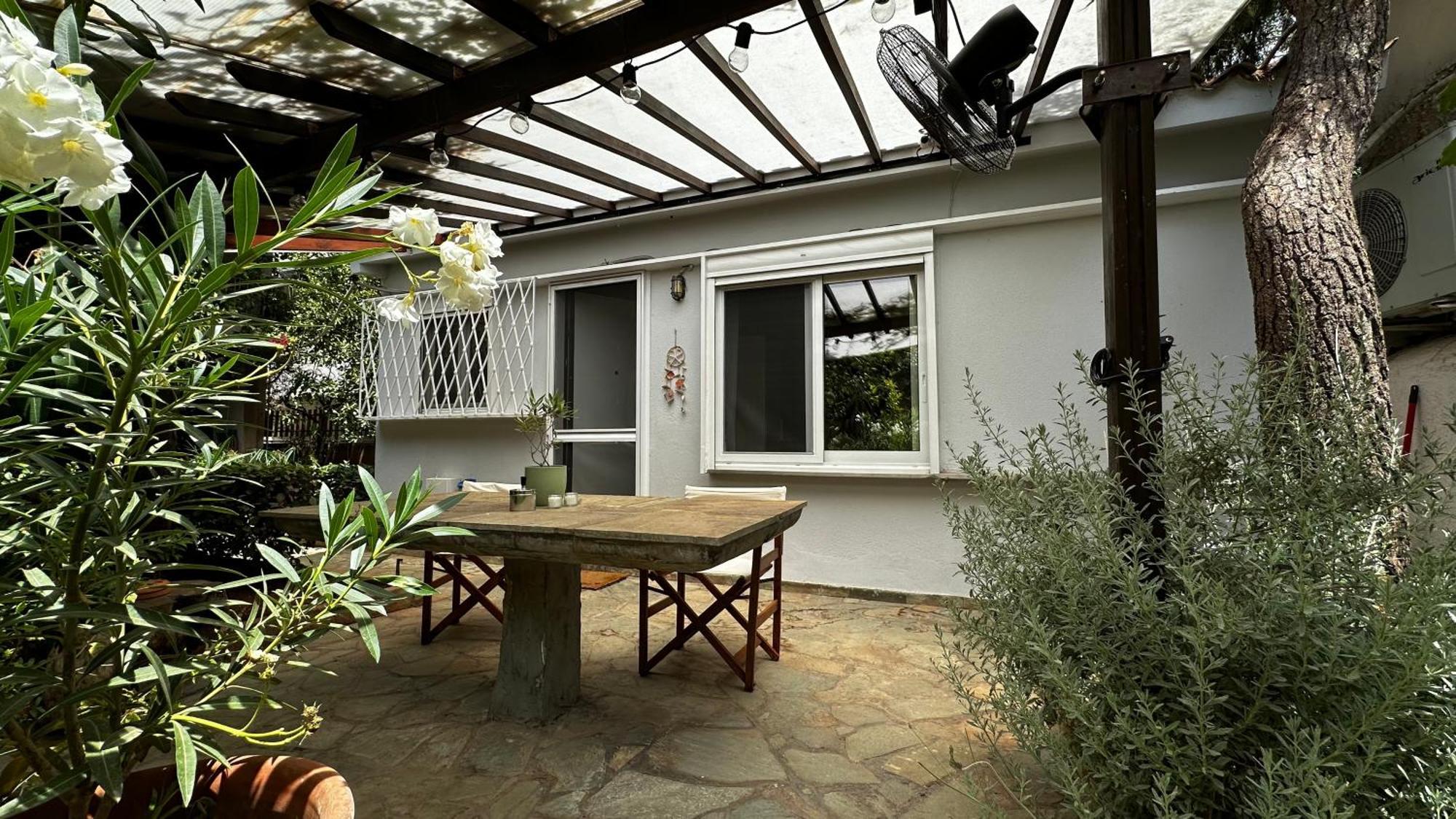 Ferienwohnung Antonis'S Garden House Athen Exterior foto